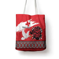 Tonga Heart Tribal Personalised Tote Bag Polynesian Patterns LT9 - Polynesian Pride