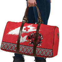 Tonga Heart Tribal Personalised Travel Bag Polynesian Patterns LT9 - Polynesian Pride