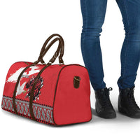 Tonga Heart Tribal Personalised Travel Bag Polynesian Patterns LT9 - Polynesian Pride