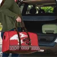 Tonga Heart Tribal Personalised Travel Bag Polynesian Patterns LT9 - Polynesian Pride