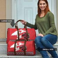 Tonga Heart Tribal Personalised Travel Bag Polynesian Patterns LT9 - Polynesian Pride