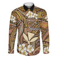 Personalised Hawaii Tribal Humpback Whale Family Matching Tank Maxi Dress and Hawaiian Shirt Melemele Hibiscus Seamless Pattern