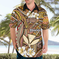 Personalised Hawaii Tribal Humpback Whale Hawaiian Shirt Melemele Hibiscus Seamless Pattern LT9 - Polynesian Pride