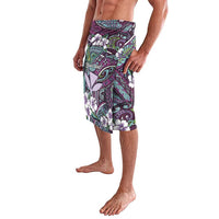 Personalised Hawaii Tribal Humpback Whale Lavalava Poni Hibiscus Seamless Pattern LT9 - Polynesian Pride