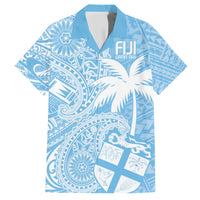 Custom Indo Fijians Hawaiian Shirt Fiji ke Hindustani Polyneisan Paisley Blue Style LT9 Blue - Polynesian Pride