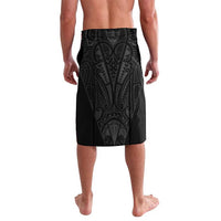 Queensland Maori Rugby Nga Hau e Wha Lavalava Black Motif
