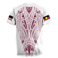 Queensland Maori Rugby Nga Hau e Wha Rugby Jersey White Motif