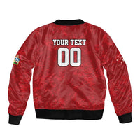 Custom British Lions-AUNZ Bomber Jacket Australia-New Zealand Indigenous Motif