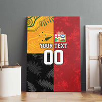 Custom British Lions-AUNZ Canvas Wall Art Australia-New Zealand Indigenous Motif LT9 - Polynesian Pride