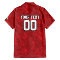 Custom British Lions-AUNZ Family Matching Off The Shoulder Long Sleeve Dress and Hawaiian Shirt Australia-New Zealand Indigenous Motif