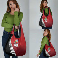 Custom British Lions New Zealand Grocery Bag Half Black Fern LT9 - Polynesian Pride