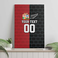 Custom British Lions New Zealand Canvas Wall Art Sporty Style LT9 - Polynesian Pride