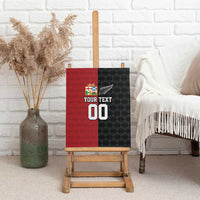 Custom British Lions New Zealand Canvas Wall Art Sporty Style LT9 - Polynesian Pride