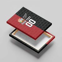Custom British Lions New Zealand Canvas Wall Art Sporty Style LT9 - Polynesian Pride