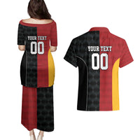 Custom British Lions New Zealand Couples Matching Puletasi and Hawaiian Shirt Sporty Style
