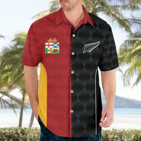 Custom British Lions New Zealand Hawaiian Shirt Sporty Style LT9 - Polynesian Pride