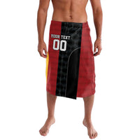 Custom British Lions New Zealand Lavalava Sporty Style LT9 Black - Polynesian Pride