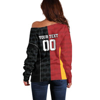 Custom British Lions New Zealand Off Shoulder Sweater Sporty Style LT9 - Polynesian Pride