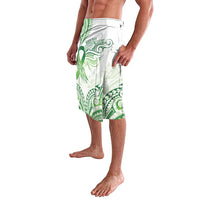 Its Okay Green Ribbon Personalised Lavalava Polynesian Depression Awareness LT9 - Polynesian Pride