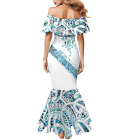 Kahui Whetu Paua shell Kowhaiwhai Taniko Personalised Mermaid Dress Manta Ray Shark-Turtle Maori Tribal Style