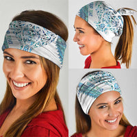 Kahui Whetu Paua shell Kowhaiwhai Taniko Personalised Neck Gaiter Manta Ray Shark-Turtle Maori Tribal Style LT9 - Polynesian Pride