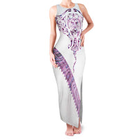 Mawhero Paua shell Kowhaiwhai Taniko Personalised Family Matching Tank Maxi Dress and Hawaiian Shirt Manta Ray Shark-Turtle Maori Tribal Style