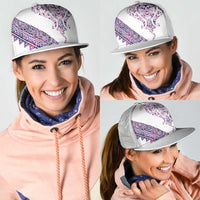Mawhero Paua shell Kowhaiwhai Taniko Mesh Trucker Cap Manta Ray Shark-Turtle Maori Tribal Style LT9 - Polynesian Pride