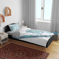 Kahui Whetu Paua shell Kowhaiwhai Taniko Personalised Bedding Set Taniwha Maori Tribal Style LT9 - Polynesian Pride