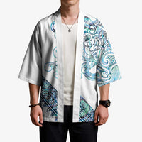 Kahui Whetu Paua shell Kowhaiwhai Taniko Personalised Kimono Taniwha Maori Tribal Style LT9 - Polynesian Pride