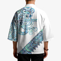 Kahui Whetu Paua shell Kowhaiwhai Taniko Personalised Kimono Taniwha Maori Tribal Style LT9 - Polynesian Pride