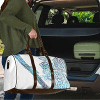 Kahui Whetu Paua shell Kowhaiwhai Taniko Personalised Travel Bag Taniwha Maori Tribal Style