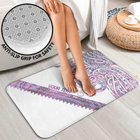 Mawhero Paua shell Kowhaiwhai Taniko Personalised Bathroom Set Taniwha Maori Tribal Style LT9 - Polynesian Pride