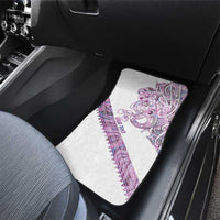 Mawhero Paua shell Kowhaiwhai Taniko Personalised Car Mats Taniwha Maori Tribal Style LT9 - Polynesian Pride
