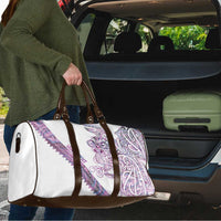 Mawhero Paua shell Kowhaiwhai Taniko Personalised Travel Bag Taniwha Maori Tribal Style