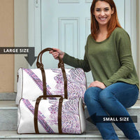 Mawhero Paua shell Kowhaiwhai Taniko Personalised Travel Bag Taniwha Maori Tribal Style