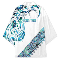 Kahui Whetu Paua shell Kowhaiwhai Taniko Personalised Kimono Turtle Tattoo Maori Tribal Style LT9 - Polynesian Pride