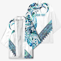 Kahui Whetu Paua shell Kowhaiwhai Taniko Personalised Kimono Turtle Tattoo Maori Tribal Style LT9 - Polynesian Pride