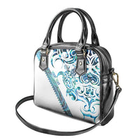 Kahui Whetu Paua shell Kowhaiwhai Taniko Personalised Shoulder Handbag Turtle Tattoo Maori Tribal Style LT9 - Polynesian Pride