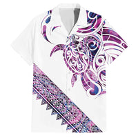 Mawhero Paua shell Kowhaiwhai Taniko Personalised Family Matching Summer Maxi Dress and Hawaiian Shirt Turtle Tattoo Maori Tribal Style