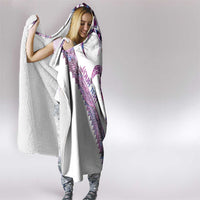 Mawhero Paua shell Kowhaiwhai Taniko Personalised Hooded Blanket Turtle Tattoo Maori Tribal Style LT9 - Polynesian Pride
