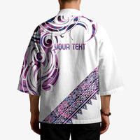 Mawhero Paua shell Kowhaiwhai Taniko Personalised Kimono Turtle Tattoo Maori Tribal Style LT9 - Polynesian Pride