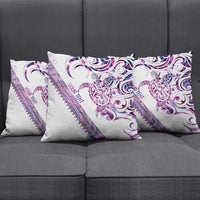 Mawhero Paua shell Kowhaiwhai Taniko Personalised Pillow Cover Turtle Tattoo Maori Tribal Style LT9 - Polynesian Pride