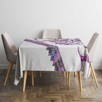 Mawhero Paua shell Kowhaiwhai Taniko Personalised Tablecloth Turtle Tattoo Maori Tribal Style LT9 - Polynesian Pride