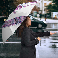 Mawhero Paua shell Kowhaiwhai Taniko Personalised Umbrella Turtle Tattoo Maori Tribal Style