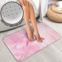Breast Cancer Awareness Bathroom Set Maile Pikake Lokelani Crown Flower Lei Inspired LT9 - Polynesian Pride