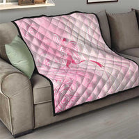 Breast Cancer Awareness Quilt Maile Pikake Lokelani Crown Flower Lei Inspired LT9 - Polynesian Pride
