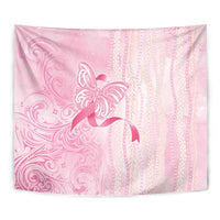 Breast Cancer Awareness Tapestry Maile Pikake Lokelani Crown Flower Lei Inspired LT9 - Polynesian Pride