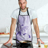 Epilepsy Awareness Apron Maile Pikake Lokelani Crown Flower Lei Inspired LT9 - Polynesian Pride