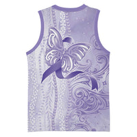 Epilepsy Awareness Basketball Jersey Maile Pikake Lokelani Crown Flower Lei Inspired LT9 - Polynesian Pride