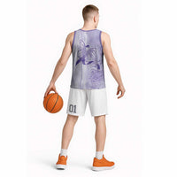 Epilepsy Awareness Basketball Jersey Maile Pikake Lokelani Crown Flower Lei Inspired LT9 - Polynesian Pride